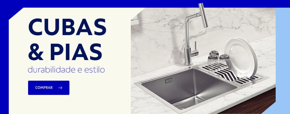 Cubas e Pias até 70% OFF
