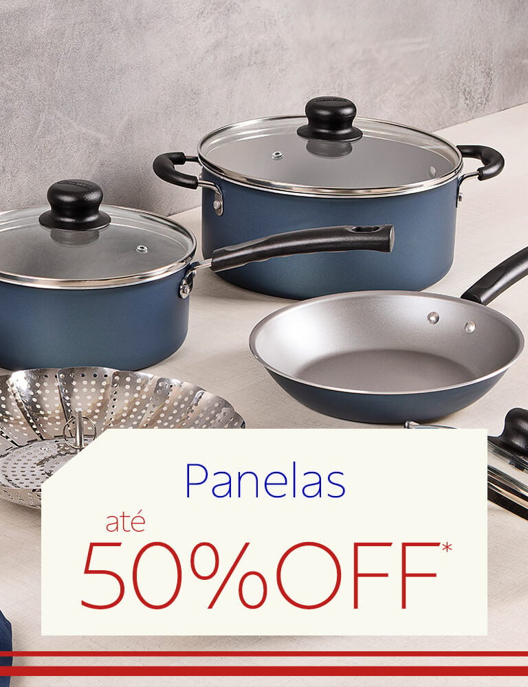 Panelas em oferta