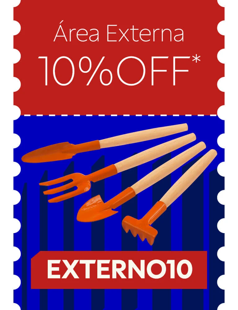 Cupom Área Externa - EXTERNO10