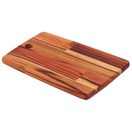 Tábua Retangular Tramontina Kitchen em Madeira Teca 28x19,5 cm