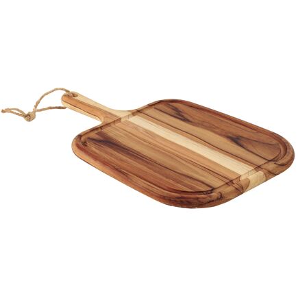 Tábua para Steak Tramontina Provence em Madeira Teca FSC com Cabo 40x28 cm
