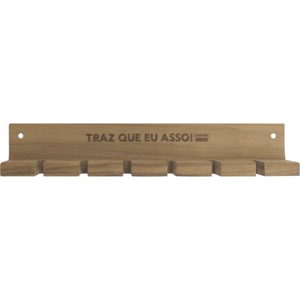 Porta Espeto Tramontina em Madeira Teca FSC