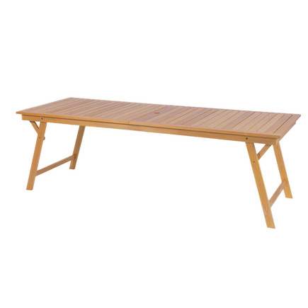 Mesa Dobravel Tramontina em Madeira Tauari FSC
