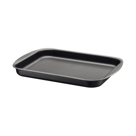 Assadeira Rasa Tramontina Brasil em Alumínio com Revestimento Interno e Externo Antiaderente Starflon Max Grafite 34 cm 2,9 L