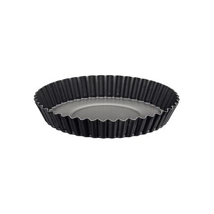 Forma para Torta e Bolo Tramontina Brasil em Alumínio com Revestimento Interno e Externo Antiaderente Starflon Max Grafite 24 cm 1,4 L