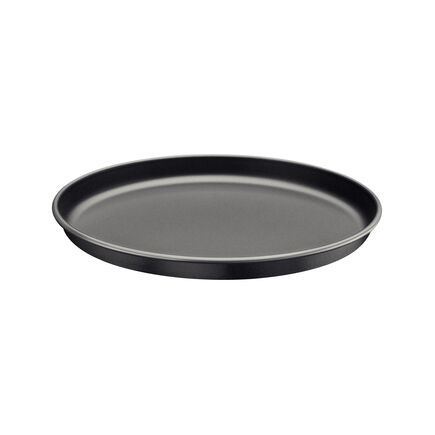 Assadeira para Pizza Tramontina Brasil em Alumínio com Revestimento Interno e Externo Antiaderente Starflon Max Grafite 30 cm 1,8 L