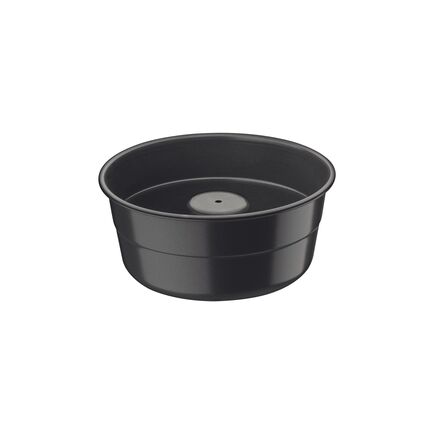 Forma para Bolo e Pudim Tramontina Brasil em Alumínio com Revestimento Interno e Externo Antiaderente Starflon Premium Preto 20 cm 1,5 L