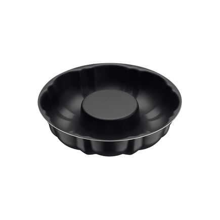 Forma para Bolo Tramontina Brasil em Alumínio com Revestimento Interno e Externo Antiaderente Starflon Max Grafite 24 cm 2 L