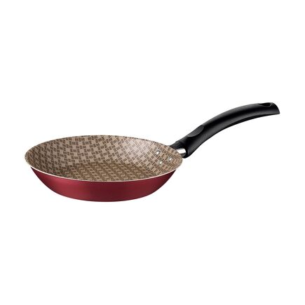 Frigideira Tramontina Turim em Alumínio com Revestimento Interno e Externo em Antiaderente Starflon Max Vermelho 24 cm 1,4 L