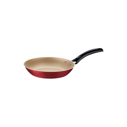 Frigideira Tramontina Turim em Alumínio com Revestimento Interno e Externo em Antiaderente Starflon Max Vermelha 16 cm 0,4 L