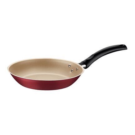 Frigideira Tramontina Turim em Alumínio com Revestimento Interno e Externo em Antiaderente Starflon Max Vermelha 28 cm 2 L