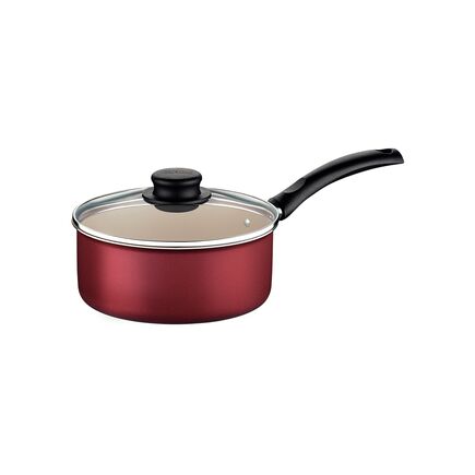 Panela Tramontina Turim em Alumínio com Revestimento Interno e Externo em Antiaderente Starflon Max Vermelha 18 cm 2 L