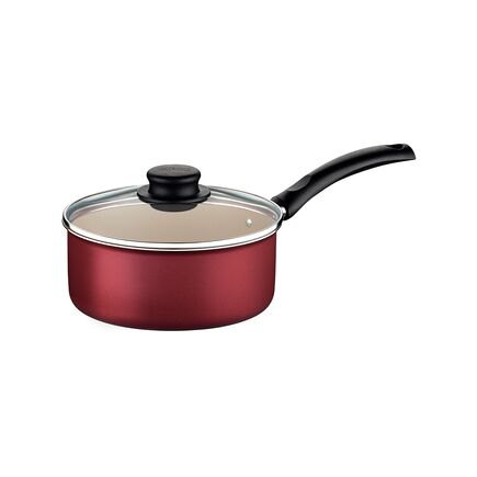 Panela Tramontina Turim em Alumínio com Revestimento Interno e Externo em Antiaderente Starflon Max Vermelho 20 cm 2,8 L