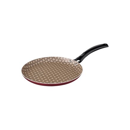 Panquequeira Tramontina Turim em Alumínio com Revestimento Interno e Externo em Antiaderente Starflon Max Vermelho 22 cm 0,6 L