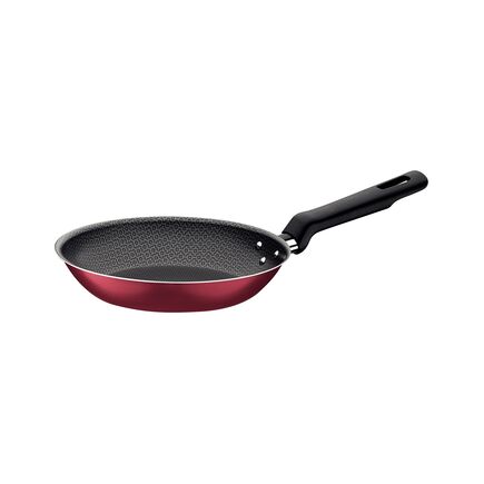 Frigideira Tramontina Loreto em Alumínio com Revestimento Interno e Externo Antiaderente Starflon Max com Cabo Baquelite 22 cm 1,1 L Vermelha