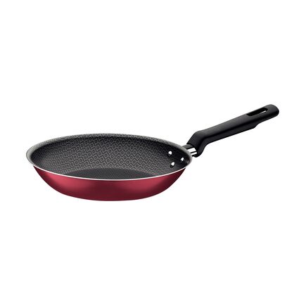 Frigideira Tramontina Loreto em Alumínio com Revestimento Interno e Externo Antiaderente Starflon Max com Cabo Baquelite 26 cm 1,8 L Vermelha