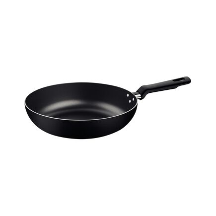 Frigideira Funda Tramontina Loreto em Alumínio com Revestimento Interno e Externo em Antiaderente Starflon Max Grafite 24 cm 2,2 L