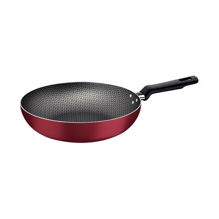 Frigideira Funda Tramontina Loreto em Alumínio com Revestimento Interno e Externo em Antiaderente Starflon Max Vermelho 28 cm 3,3 L