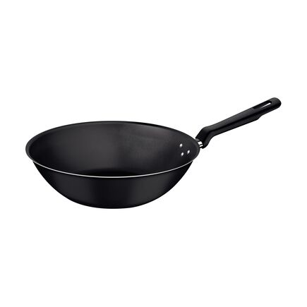 Wok Tramontina Loreto em Alumínio com Revestimento Interno e Externo Antiaderente Starflon Max Grafite 28 cm 3,6 L