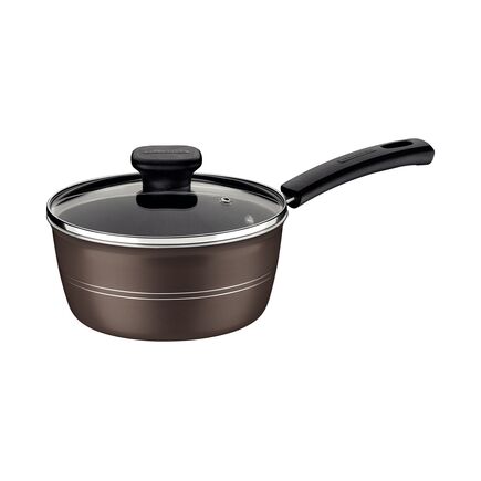 Panela Tramontina Sicília em Alumínio com Revestimento Interno e Externo em Antiaderente Starflon Excellent Avelã 20 cm 2,4 L