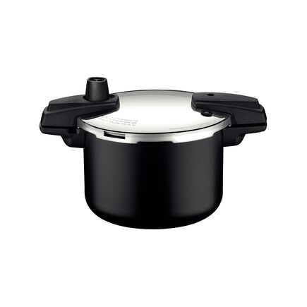 Panela de Pressão Tramontina Arizona em Alumínio com Revestimento Interno e Externo em Antiaderente Starflon Max Preto 20 cm 4,5 L