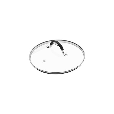 Tampa Tramontina Mônaco Induction em Vidro com Alça de Aço Inox 20 cm