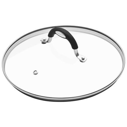 Tampa Tramontina Mônaco Induction em Vidro com Alça de Aço Inox 36 cm