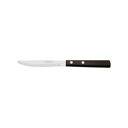 Faca para Sobremesa Tramontina com Lâmina em Aço Inox e Cabo em Madeira Tratada Polywood Castanho 3