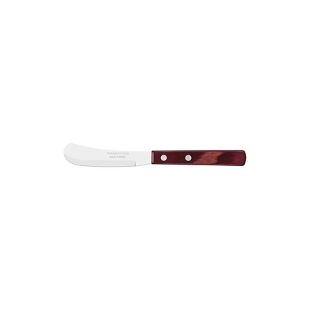 Espátula para Manteiga Tramontina com Lâmina em Aço Inox e Cabo em Madeira Tratada Polywood Vermelho 3