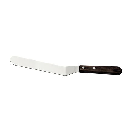 Espátula Confeiteiro Tramontina com Lâmina em Aço Inox e Cabo em Madeira Tratada Polywood Castanho 7