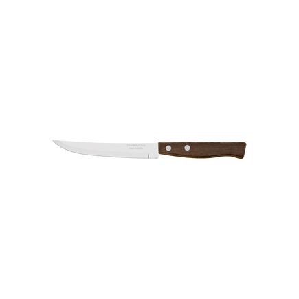 Faca para Churrasco Tramontina Tradicional com Lâmina em Aço Inox com Fio Liso e Cabo em Madeira Natural 5