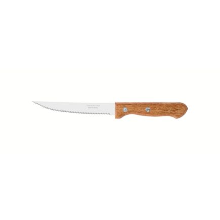 Faca para Churrasco e Frutas Tramontina Dynamic com Lâmina de Aço Inox e Cabo em Madeira Natural 5