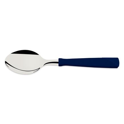 Conjunto de Colheres para Chá Tramontina New Kolor com Lâminas em Aço Inox e Cabos de Polipropileno Azul 12 Peças