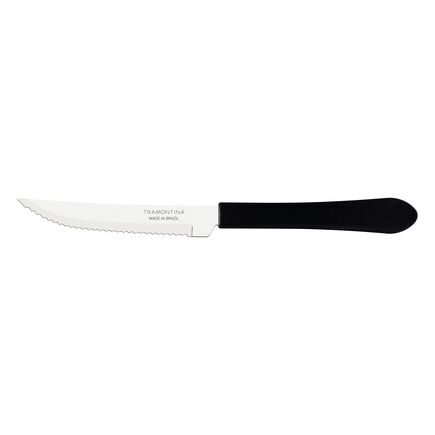 Faca para Churrasco Tramontina Leme com Lâmina em Aço Inox e Cabo de Polipropileno Preto 4