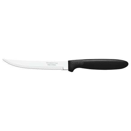 Faca para Churrasco Tramontina Ipanema com Lâmina em Aço Inox e Cabo de Polipropileno Preto 5