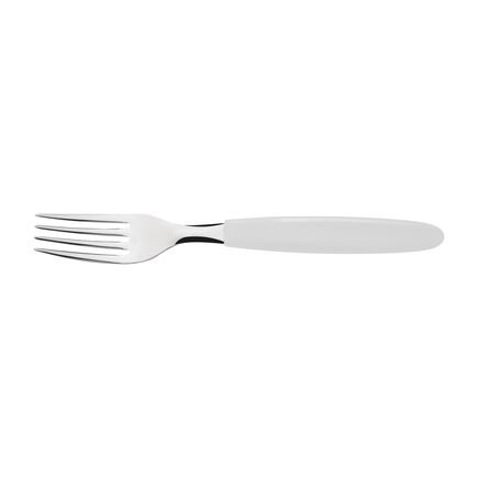 Garfo de Mesa Tramontina Ipanema com Lâmina em Aço Inox e Cabo de Polipropileno Branco