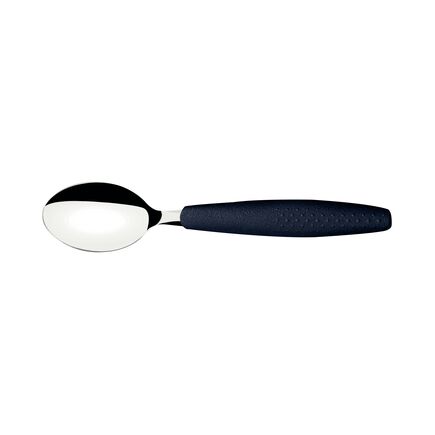 Colher de Mesa Inclusivo Tramontina ForAll com Lâmina em Aço Inox e Cabo em Polipropileno Cinza