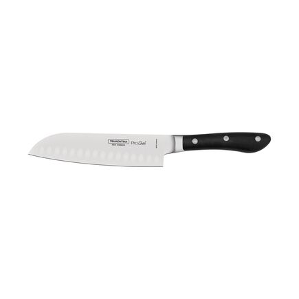 Faca Santoku Tramontina Prochef com Lâmina em Aço Inox e Cabo de Policarbonato com Fibra de Vidro 7