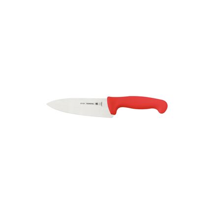 Faca para Carne 14 Tramontina Profissional Master com Lâmina em Aço Inox e Cabo em Polipropileno Vermelho