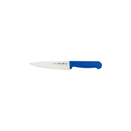 Faca para Carne Tramontina Profissional Master com Lâmina em Aço Inox e Cabo de Polipropileno Azul 6