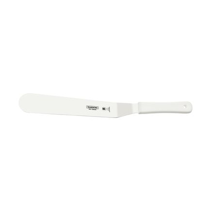 Espátula para Confeiteiro Tramontina Profissional Master com Lâmina de Aço Inox e Cabo em Polipropileno Branco 10