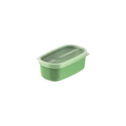 Pote Tramontina MixColor em Polipropileno Verde Sálvia com Tampa Transparente 650 ml