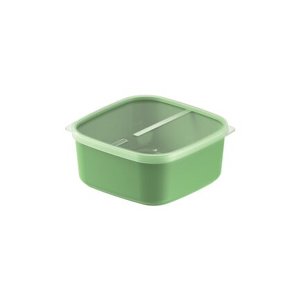 Pote Tramontina MixColor em Polipropileno Verde Sálvia com Tampa Transparente 3,4 L