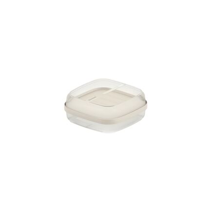 Porta-Frios Tramontina MixColor em Polipropileno Cinza com Tampa Transparente 1,3 L