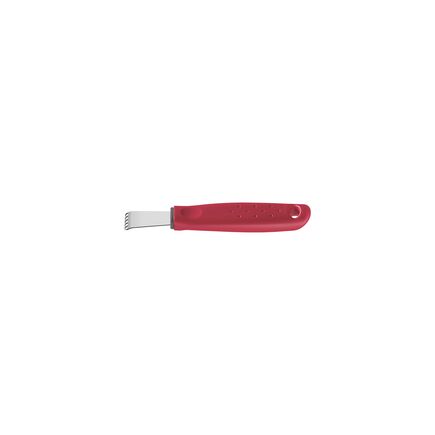 Raspador para Limão Tramontina Utilità em Aço Inox com Cabo de Polipropileno Vermelho