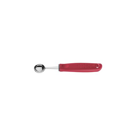 Boleador Tramontina Utilità em Aço Inox com Cabo de Polipropileno Vermelho 2,9 cm