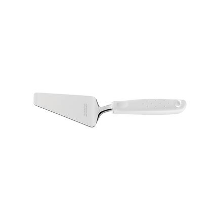 Espátula para Pizza Tramontina Utilità em Aço Inox com Cabo de Polipropileno Branco
