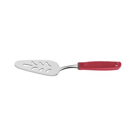 Espátula para Bolo Tramontina Utilità em Aço Inox com Cabo de Polipropileno Vermelho