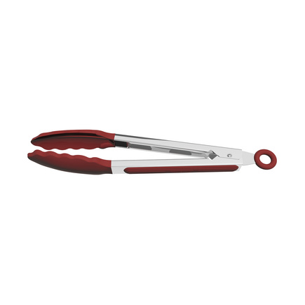 Pegador Multiuso Tramontina Softta de Silicone Vermelho 27 cm