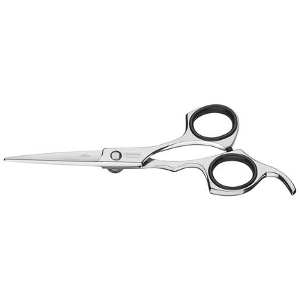 Tesoura para Cabelo Tramontina em Aço Inox com Fio Navalha Liso e Apoio Fixo para Dedo 5,5